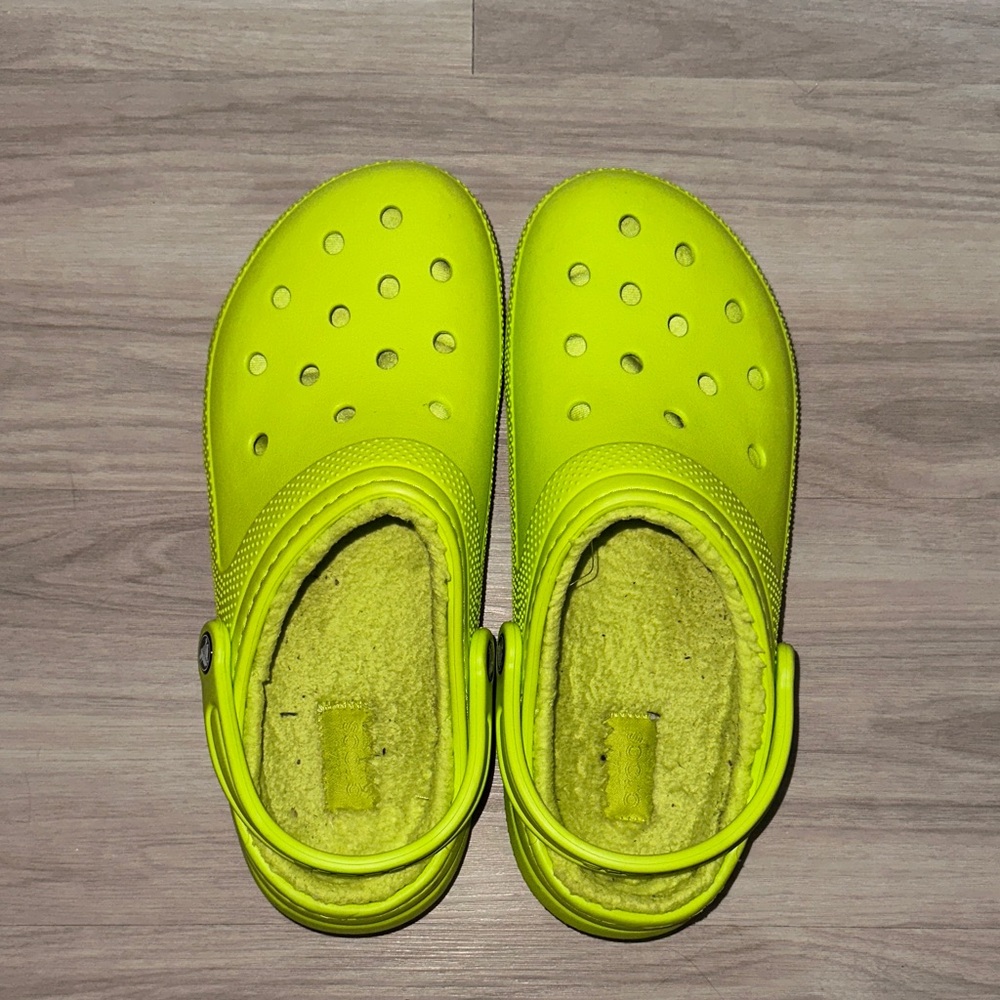 Lime Green Clogs